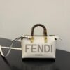 Fendi By The Way White Mini Bag For Woman 17cm/6.5in