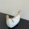 Fendi Nano Fendigraphy White For Women, Women's 6.7in/17cm FF 7AS089A5DYF1HEL