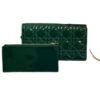 Christian Dior Lady Dior Pouch Green For Women 8.5in/21.5cm CD