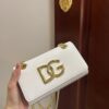 Dolce Gabbana Polished 3.5 Phone Bag White For Women 7.3in/19cm DG