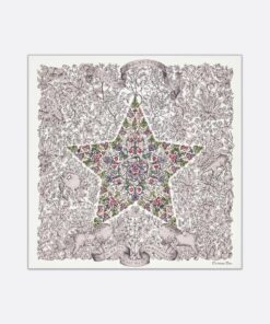 Dior Around the World 90 Square Scarf
