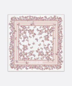 Dior Camo Papillon 90 Square Scarf