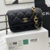 Chanel Mini Flap Bag Black For Women, Women's Bags 12.5cm