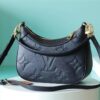 Louis Vuitton Bagatelle Monogram Empreinte Black For Women, Women's Handbags, Shoulder And Crossbody Bags 22cm/8.7in LV M46002