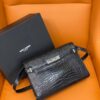 Saint Laurent Manhattan Small Shoulder Bag Black For Women 11.4in/29cm YSL 579271DND0J1000