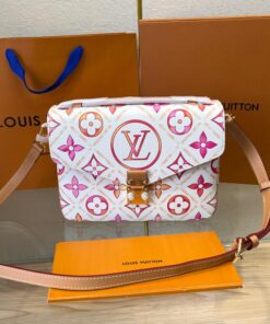 Louis Vuitton Pochette Metis Bag Beige For Women 9.8in/25cm M11461