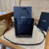 Saint Laurent Mini Toy Shopping Bag Black For Women, Women's Bags 7.1in/18cm YSL 712367AAAOH1000