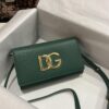 Dolce Gabbana 3.5 Clutch Green For Women 8.3in/21cm DG