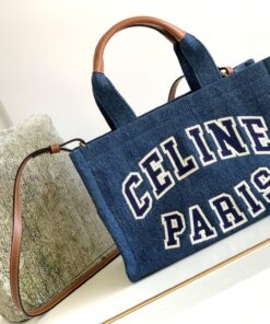 Celine Small Denim Tote For Women 11.4in/29cm
