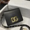 Dolce Gabbana Crossbody 3.5 Bag Black For Women 6.9in/18cm DG BB7037AW57680999