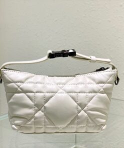 Christian Dior Small DiorTravel Nomad Pouch White For Women 6in/15cm CD S5553BMIG_M030