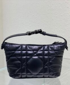 Christian Dior Small DiorTravel Nomad Pouch Black For Women 6in/15cm CD S5553BMIG_M900
