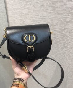 Christian Dior Small Bobby Bag Black For Women 7in/18cm CD M9317UMOL_M900