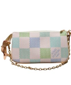 Louis Vuitton Pochette Accessoires Pink For Women 9.4in/24cm LV N40642