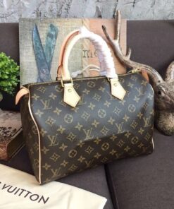 Louis Vuitton Speedy 30 Monogram Canvas For Women 11.8in/30cm LV M41108