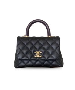 Chanel Coco Handle Mini Bag Black For Women 5,1in/13cm