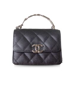 Chanel HAAS Mini Bag Black For Women 3,7in/9,5cm