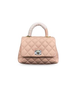 Chanel Coco Handle Mini Bag Pink For Women 5,1in/13cm