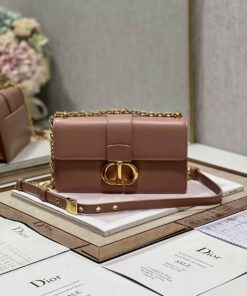 Christian Dior 30 Montaigne East West Bag With Chain Pink For Women 8.5in/21.5cm
