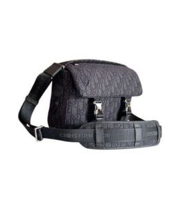 Dior Explorer Messenger Bag Black For Women 12in/31cm CD 11ESME061YKY_H27E