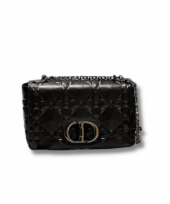Dior Medium Caro Bag Black/White For Women 10in/25.5cm