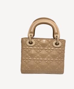Christian Dior Mini Lady Bag Beige For Women 6.5in/17cm