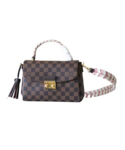 Louis Vuitton Croisette Brown For Women 9.4in/23.9cm
