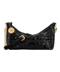 Christian Dior Diorstar Hobo Bag With Chain Bag Black For Women S3202UNIO_M900- 28.5 Cm/ 11 Inches