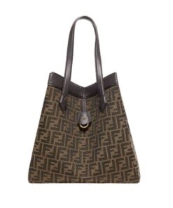 Fendi Origami Large Brown Bag For Women 8BH415AFPMF1GL7 - 32.5 Cm/ 12.7 Inches