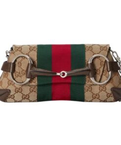 Gucci Horsebit Chain Small Shoulder Bag For Women 764339 FACM2 8747 - 26.9 Cm/ 10.6 Inches