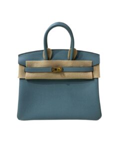 Hermes Birkin 25 Beton Togo Jade Green For Women 25cm / 9.8in