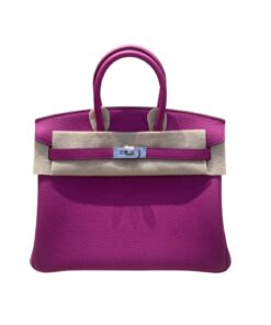 Hermes Birkin 25 Beton Togo Purple For Women 25cm / 9.8in