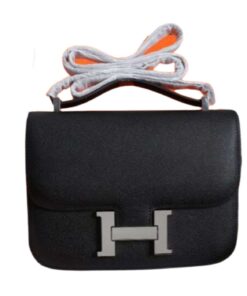 Hermes Constance Handbag Black/Brown/Pink/Blue/Red/White For Women 22cm / 8.7in