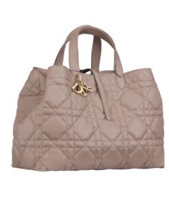 Christian Dior Large Dior Toujours Bag Warm Taupe For Women M2820OSHJ_M30G - 37 Cm/ 14.5 Inches