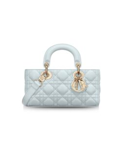 Dior Medium Lady D-Joy Bag Blue For Women 8,7in/22cm
