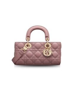 Dior Medium Lady D-Joy Bag Purple For Women 8,7in/22cm