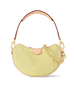 Louis Vuitton Croissant PM Bag Chic And Yellow For Women M24020- 21 Cm/ 8.2 Inches
