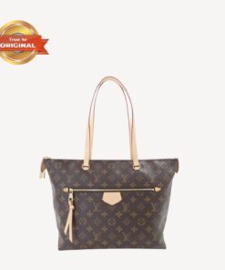 [True-to-ORIGINAL] Louis Vuitton Lena MM Monogram Canvas Brown For Women 16.5in/42cm LV M42267