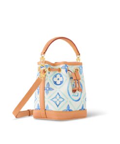 Louis Vuitton Nano Noe Bag Blue For Women 5.1in/13cm M83620