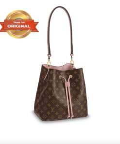 [True-to-ORIGINAL] Louis Vuitton NeoNoe MM Brown For Women 26cm / 10.2in M44022