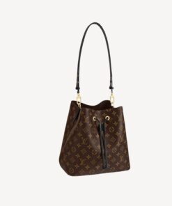 Louis Vuitton NeoNoe MM Bucket Bag Brown For Women 10.2in/26cm LV M44020