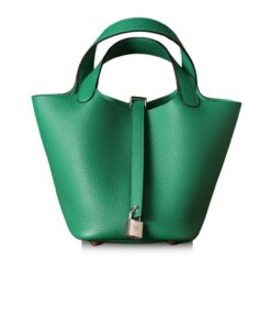 Hermes Picotin Lock 18 Green Bag For Women, Women's Handbags 7.1in/18cm