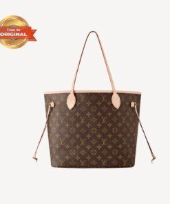 [True-to-ORIGINAL] Louis Vuitton Neverfull MM Tote Bag Monogram Canvas Brown For Women 12.6in/32cm LV M40995