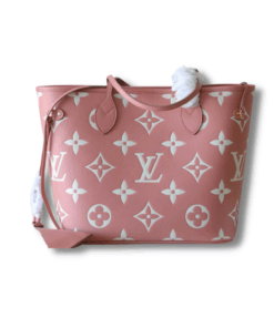 Louis Vuitton Neverfull MM Monogram Empreinte Pink For Women 12.2in/31cm M46329
