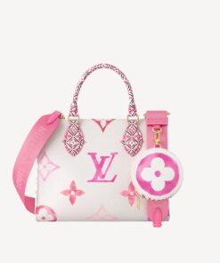 Louis Vuitton OnTheGo PM Bag Pink For Women 9.8in/25cm M22976