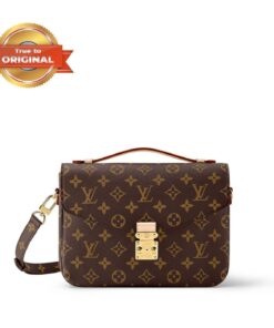 [True-to-ORIGINAL] Louis Vuitton Pochette Metis Bag Brown For Women 9.8in/25cm LV M44875