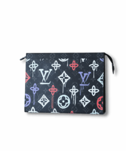 Pochette Voyage Monogram Pattern Black For Men 10.6in/27cm M81803