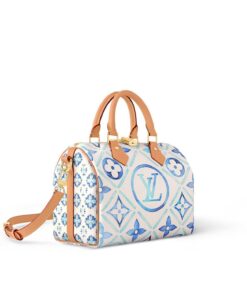 Louis Vuitton Speedy Bandouliere 25 Bag Blue For Women 9.8in/25cm M11264