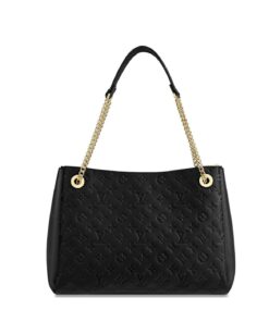 Louis Vuitton Surene MM Monogram Empreinte Black For Women 14.6in/37cm LV M43758