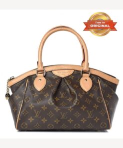 [True-to-ORIGINAL] Louis Vuitton Tivoli PM Bag Monogram Canvas Brown 14.2in/36cm For Women LV M40143